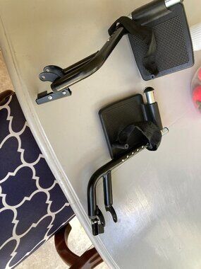Drive Wheelchair Footrests Pair Swing Away Adjustable NEW UNUSED